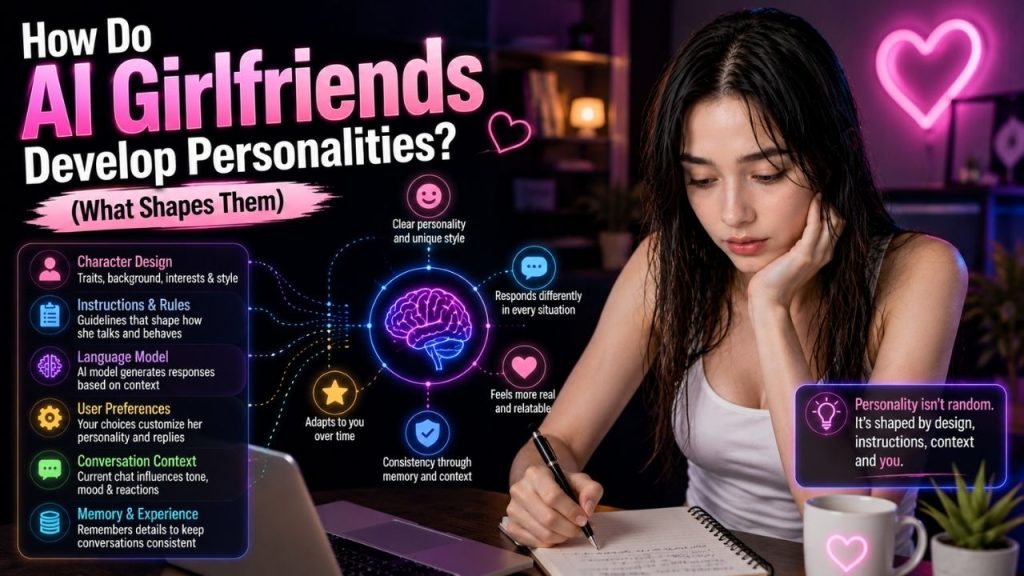 AI Girlfriends Develop Personalities