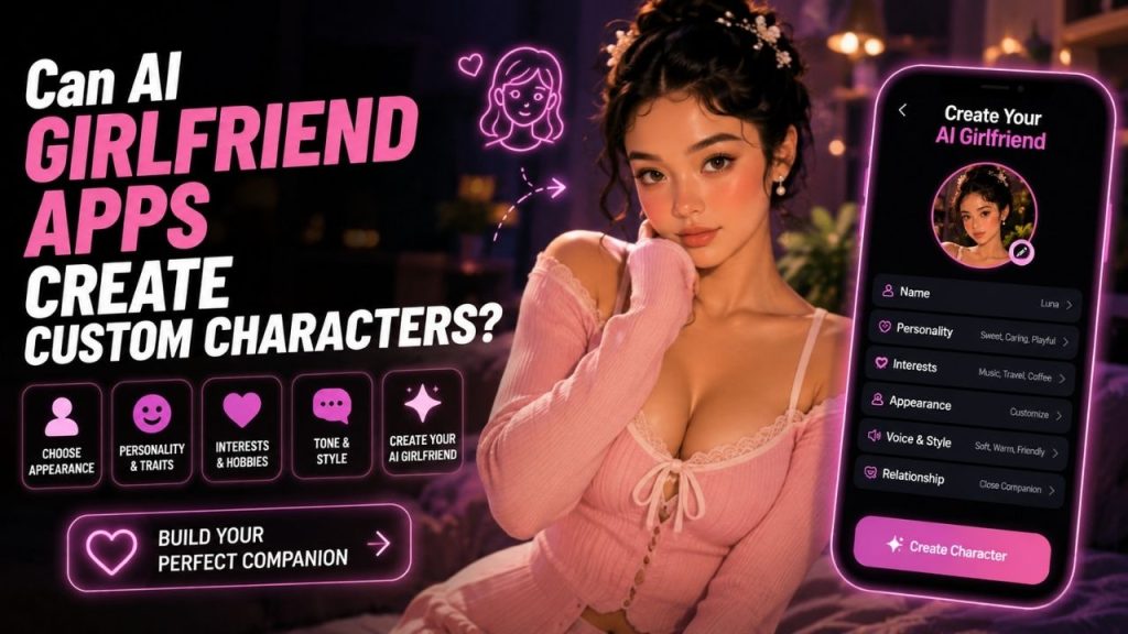Can AI Girlfriend Apps Create Custom Characters