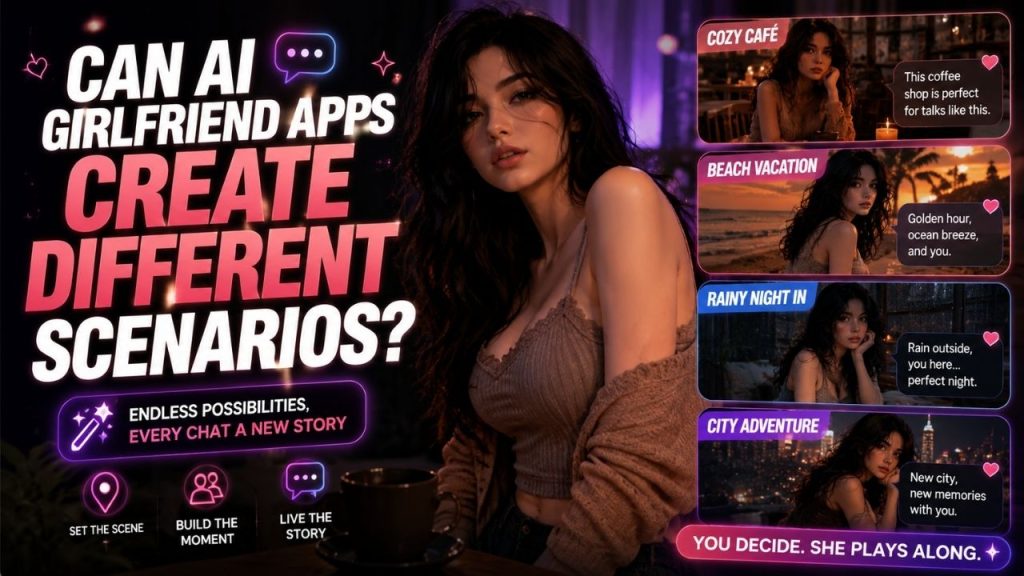 Can AI Girlfriend Apps Create Different Scenarios