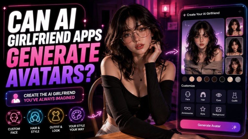 Can AI Girlfriend Apps Generate Avatars