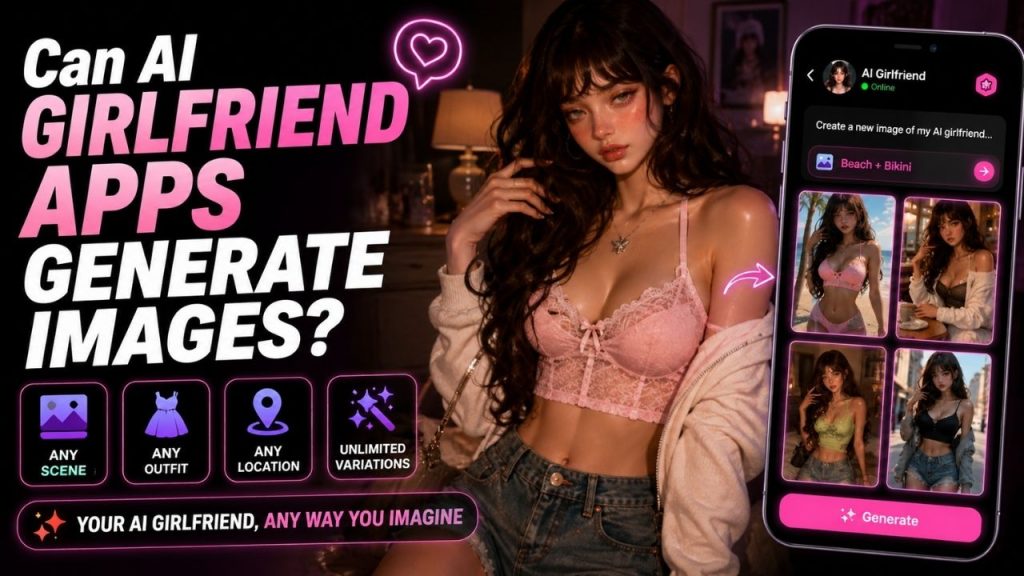 Can AI Girlfriend Apps Generate Images