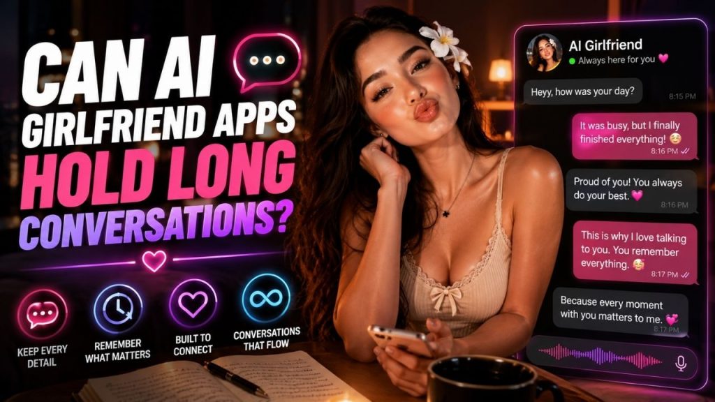 Can AI Girlfriend Apps Hold Long Conversations