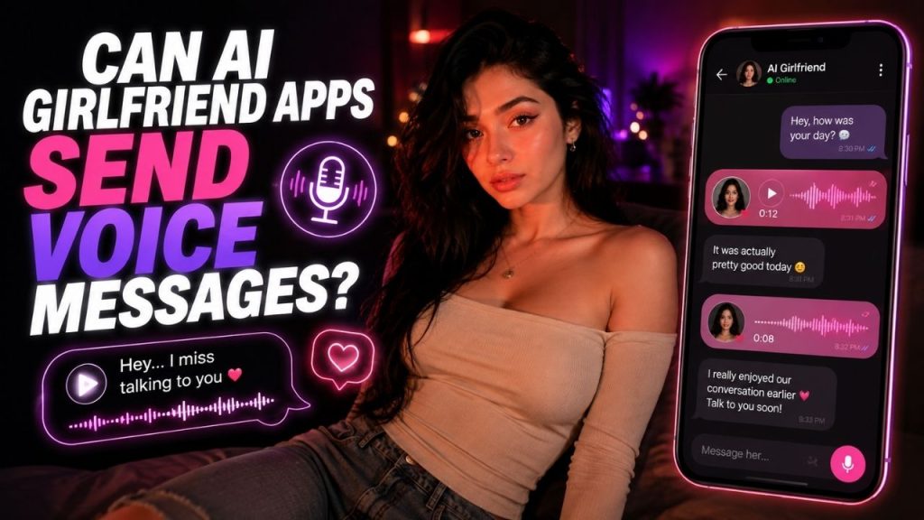 Can AI Girlfriend Apps Send Voice Messages