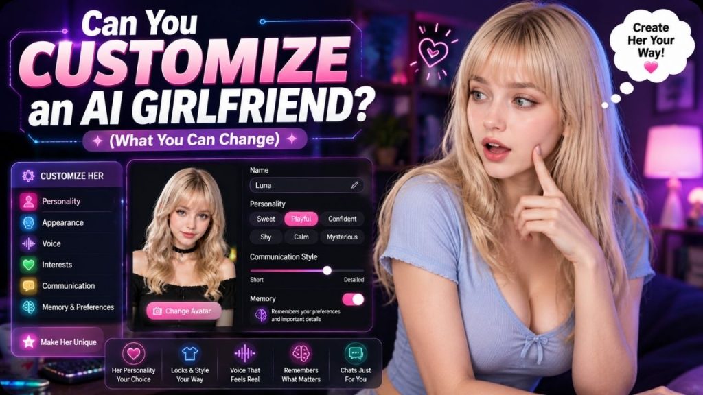 Customize an AI Girlfriend
