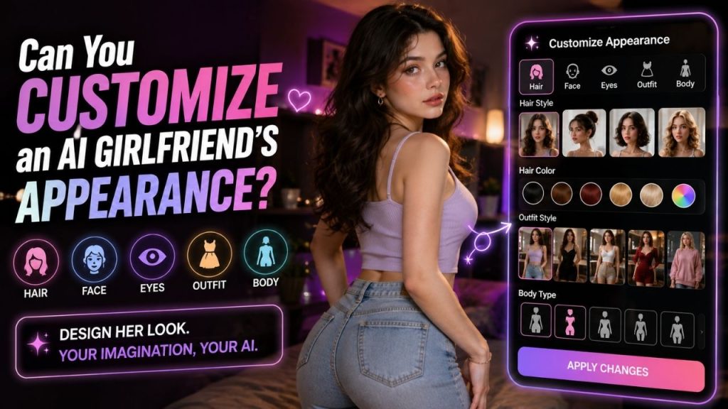 Customize an AI Girlfriend's Appearance