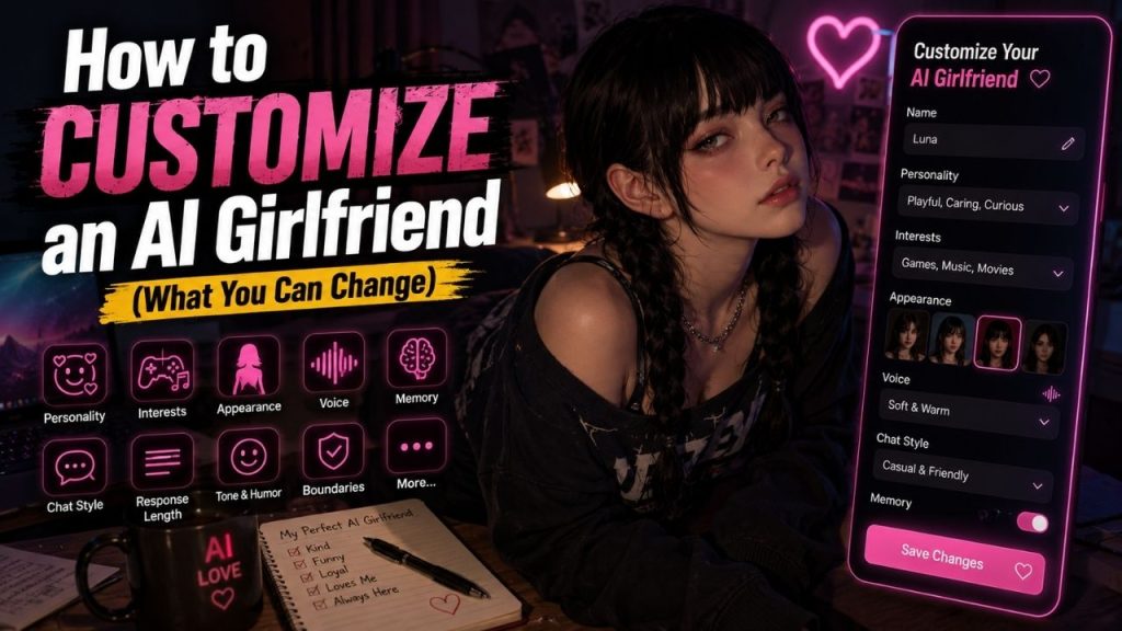 How to Customize an AI Girlfriend