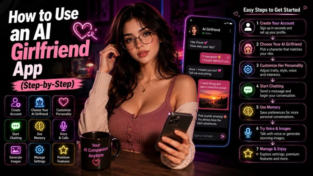 Use an AI Girlfriend App