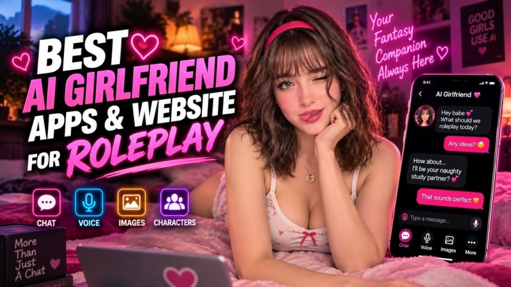 Best AI Girlfriend Apps & Website for Roleplay