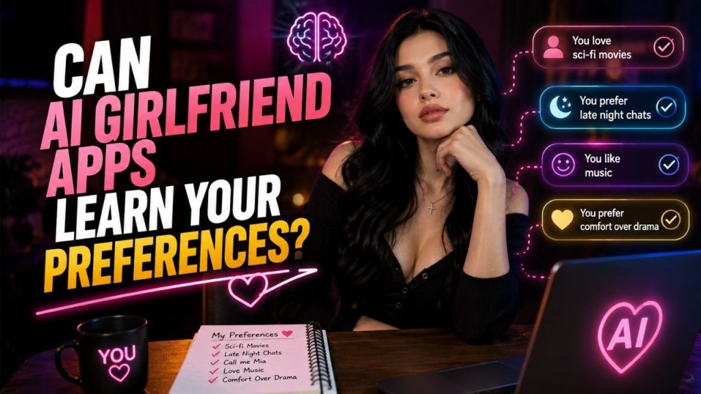 Can AI Girlfriend Apps Learn Your Preferences