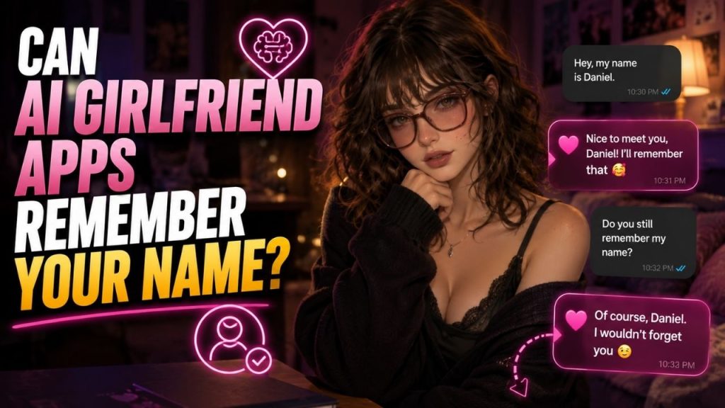 Can AI Girlfriend Apps Remember Your Name
